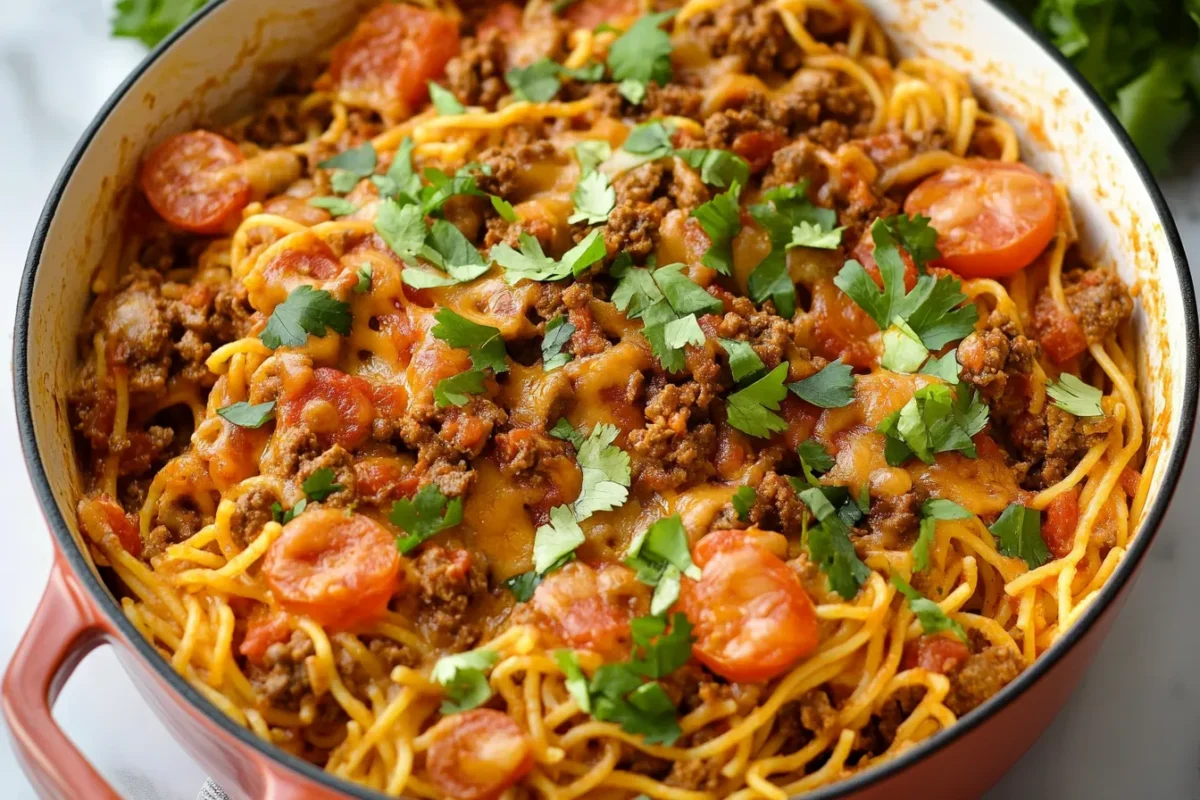 Can you use taco seasoning in spaghetti