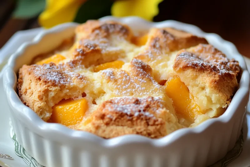 peach cobbler recipe with cake mix