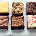 What are the three types of brownies