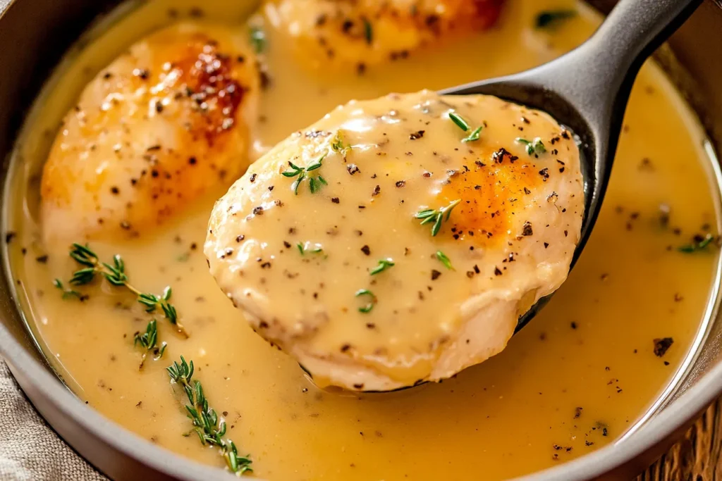 How to mix flour into gravy