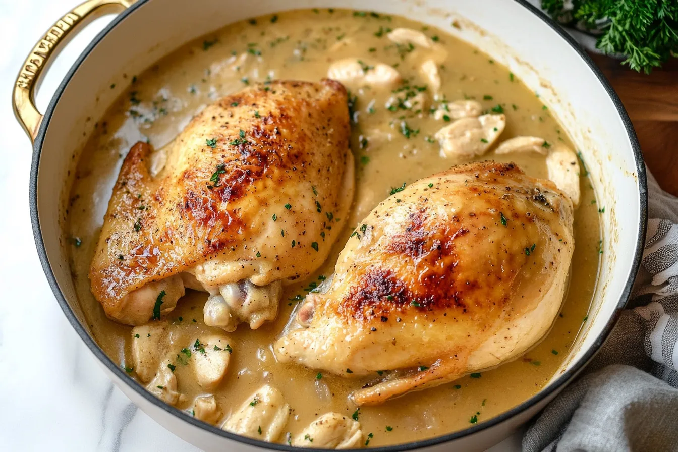 How to mix flour into gravy