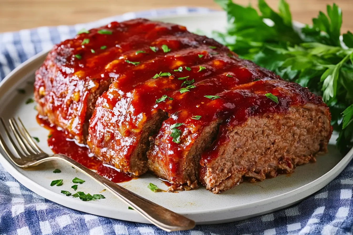 What do you put on top of a meatloaf
