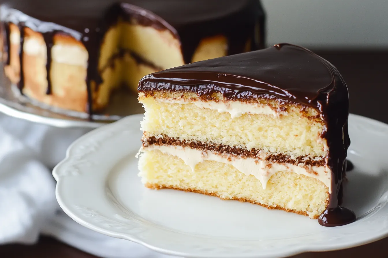 What is Boston cream filling made of