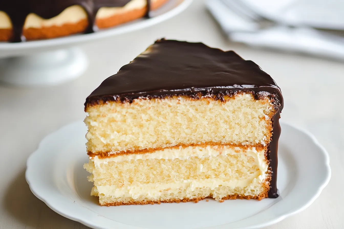 What is Boston cream filling made of