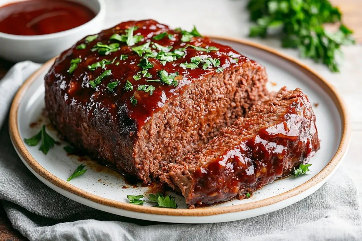 What is the secret to juicy meatloaf