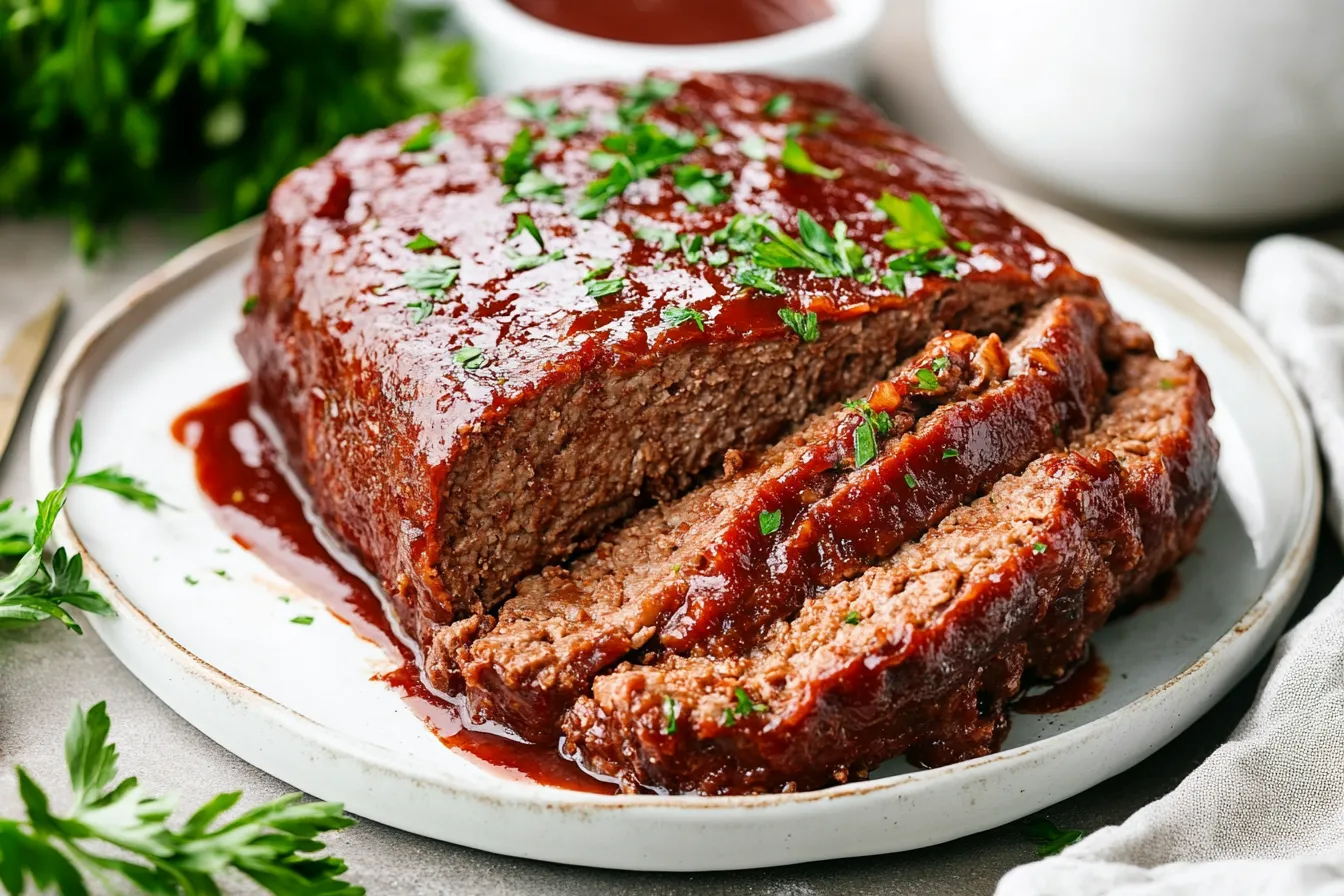 What is the secret to juicy meatloaf