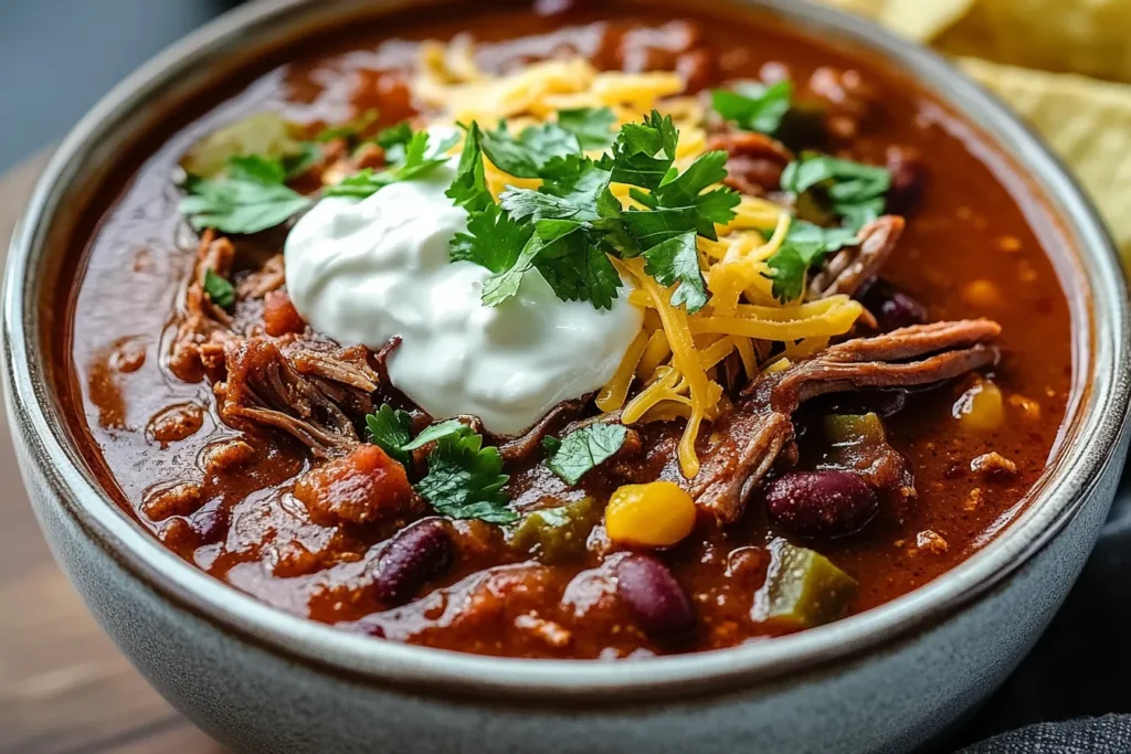 What to eat with brisket chilli