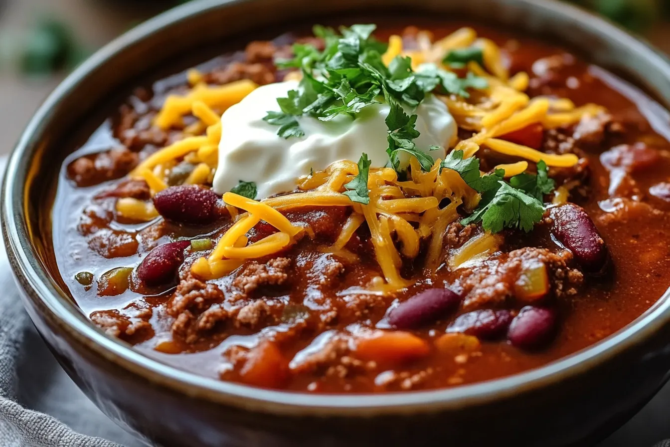 What to eat with brisket chilli