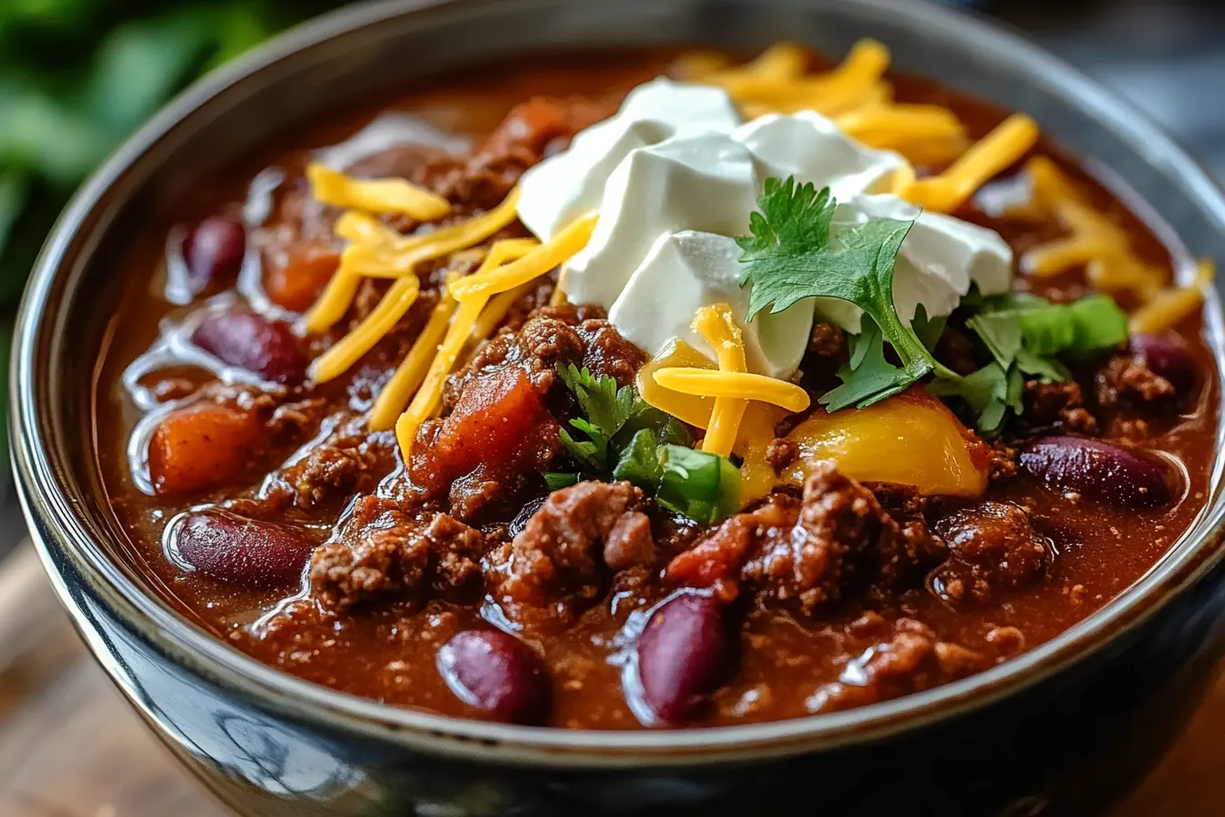 What to eat with brisket chilli