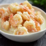 Why do you soak shrimp in milk before frying