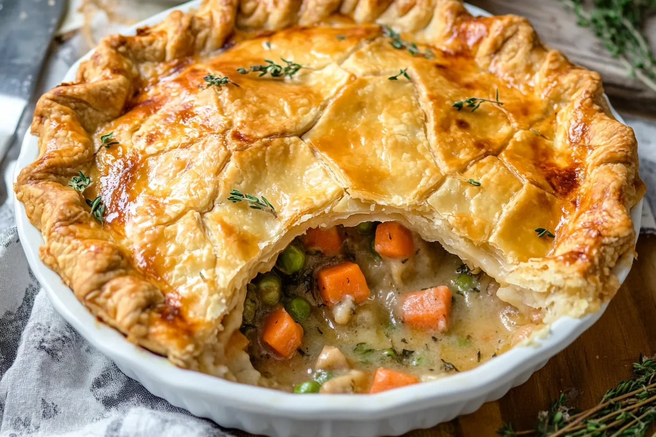 Why is my pot pie so watery