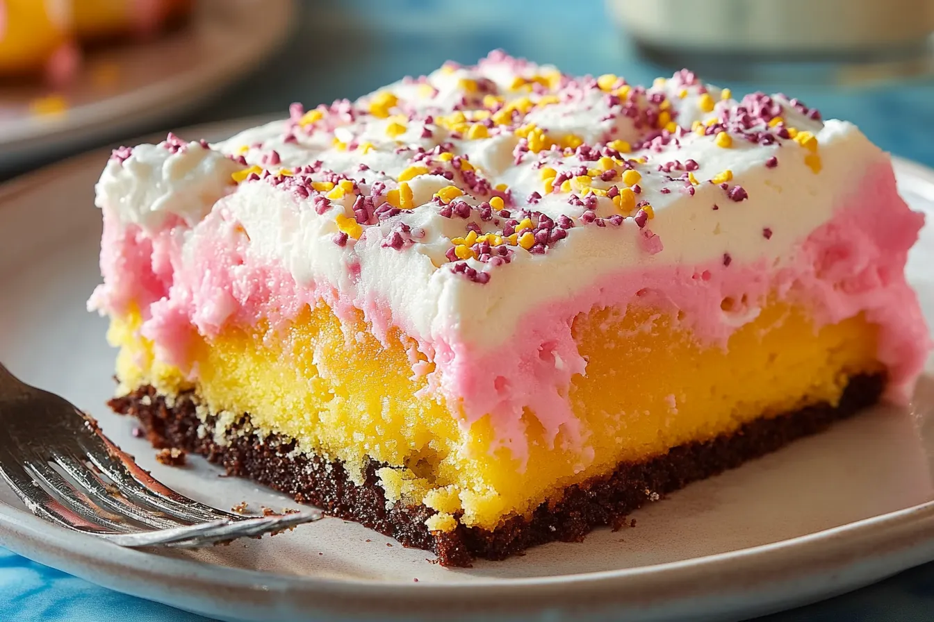 Why is poke cake soggy