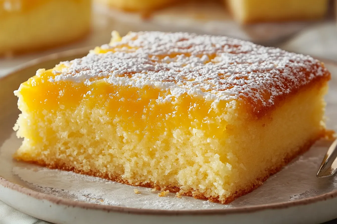 Why is poke cake soggy