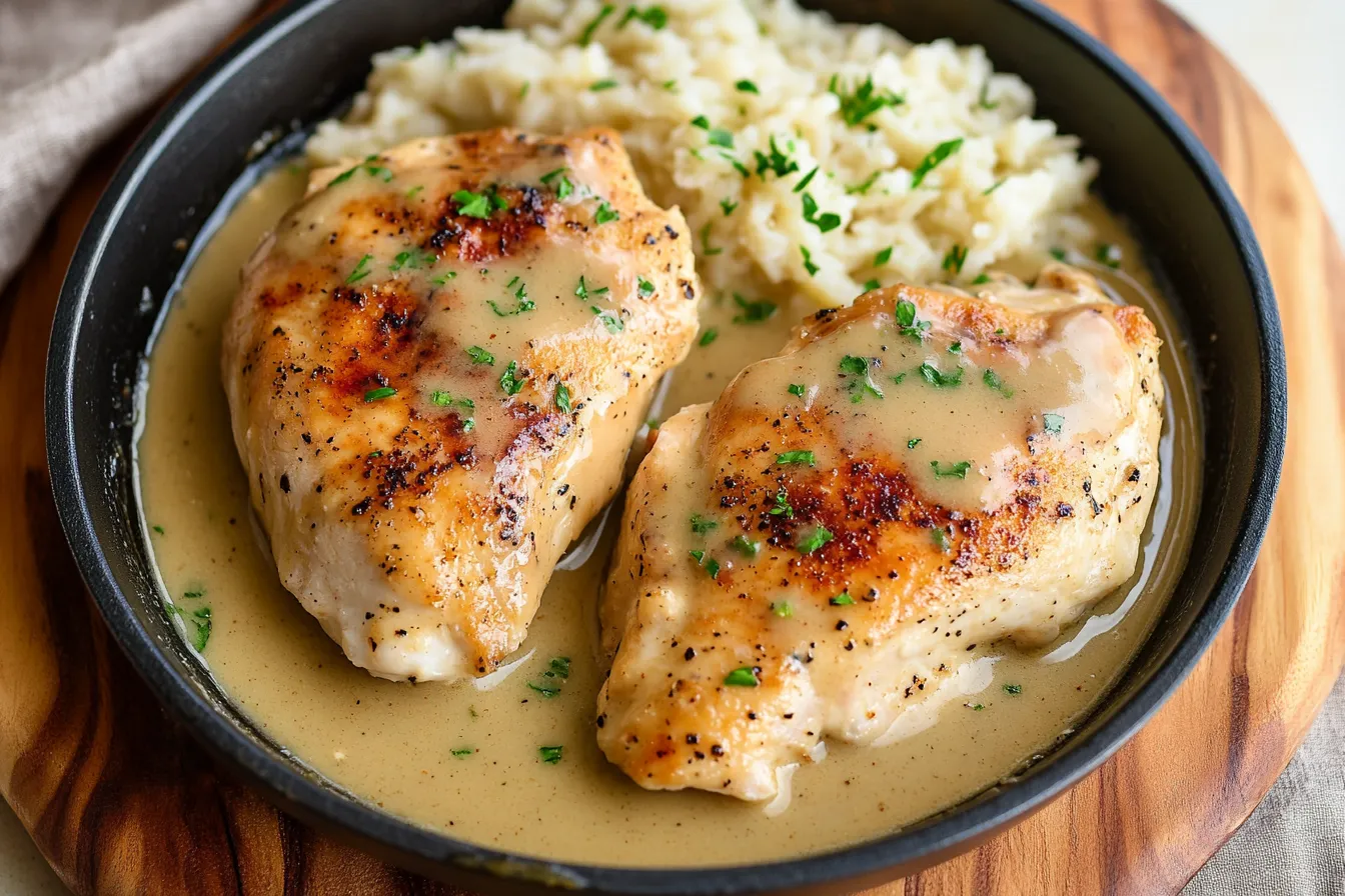 chicken and gravy recipe