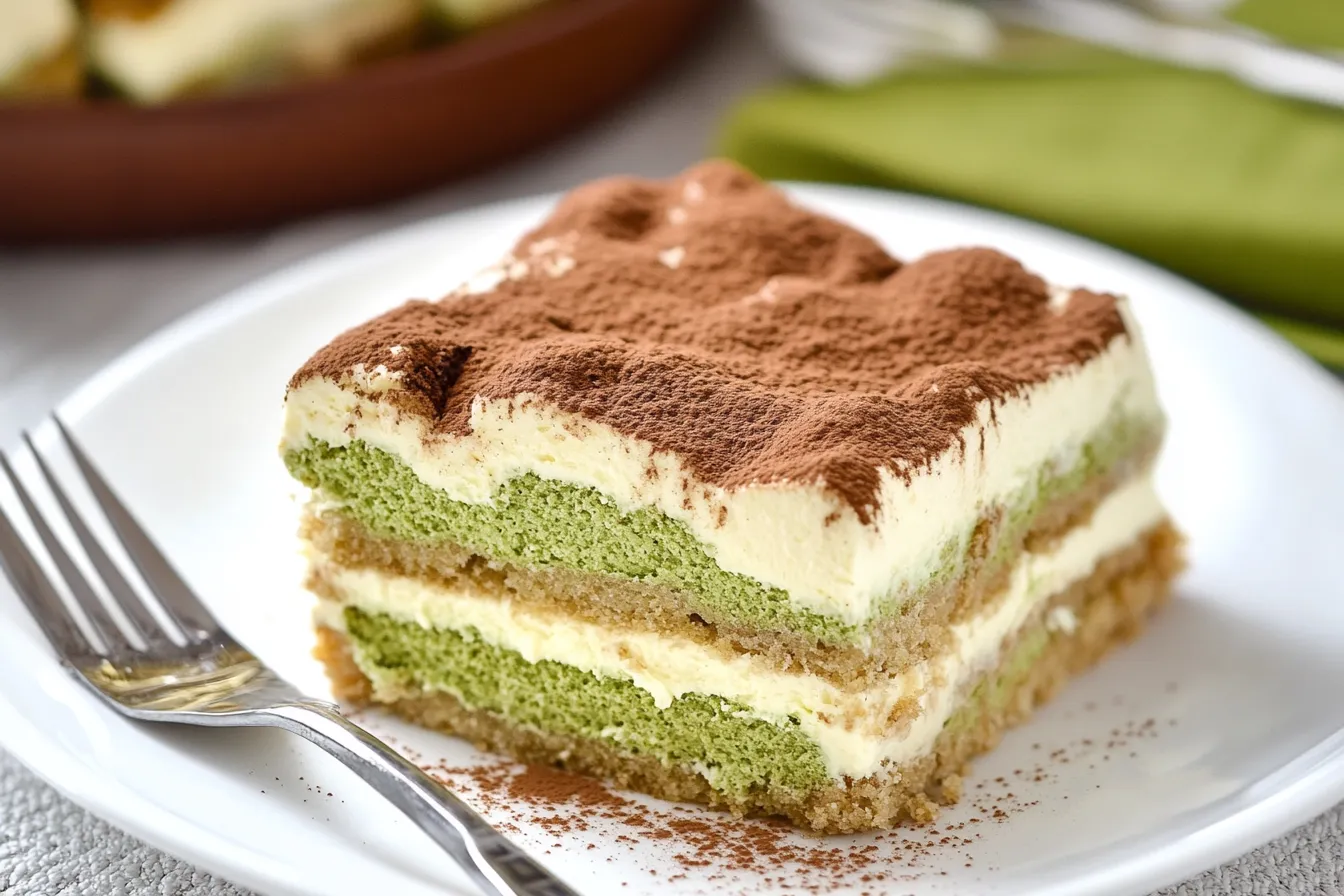 matcha tiramisu