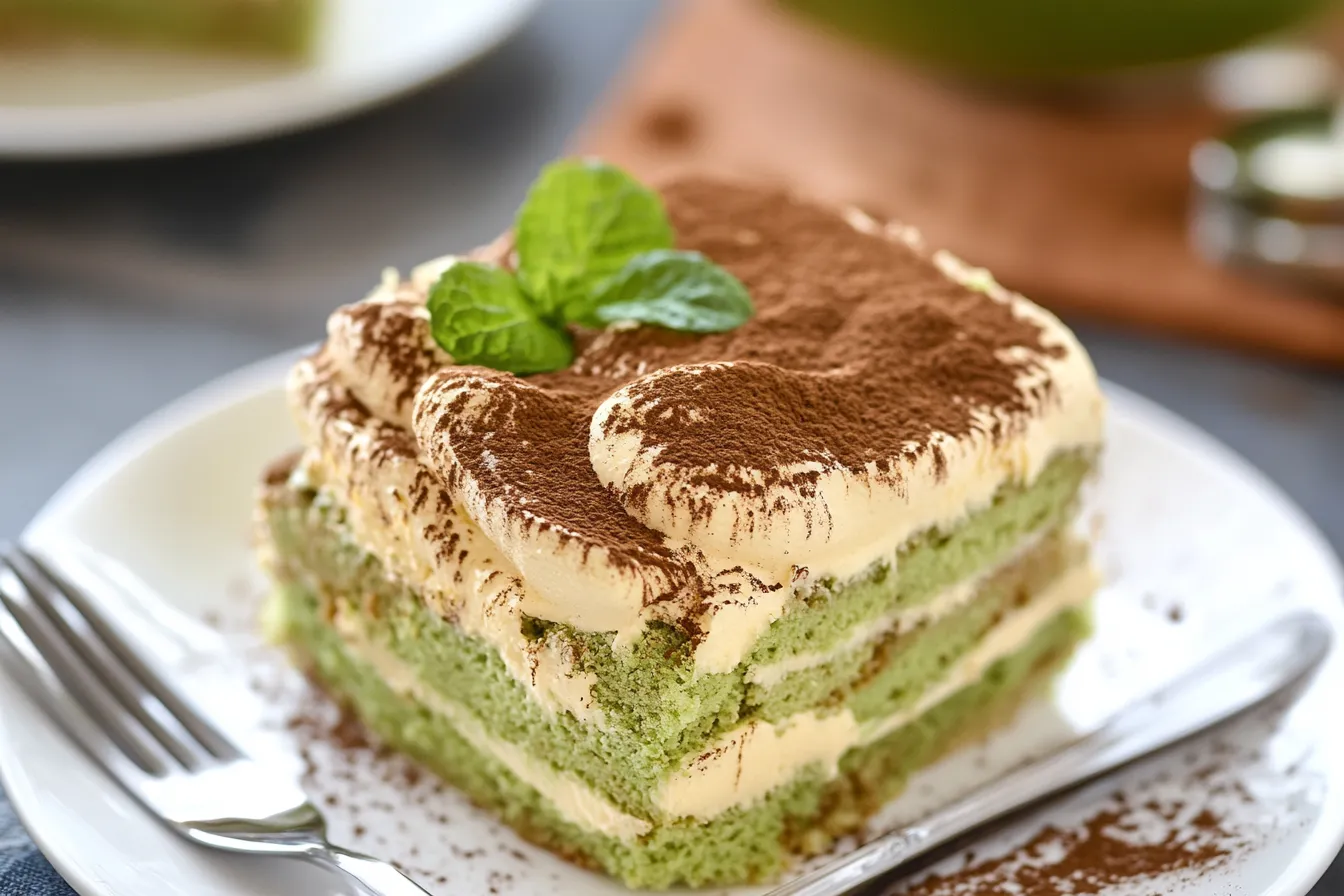 matcha tiramisu