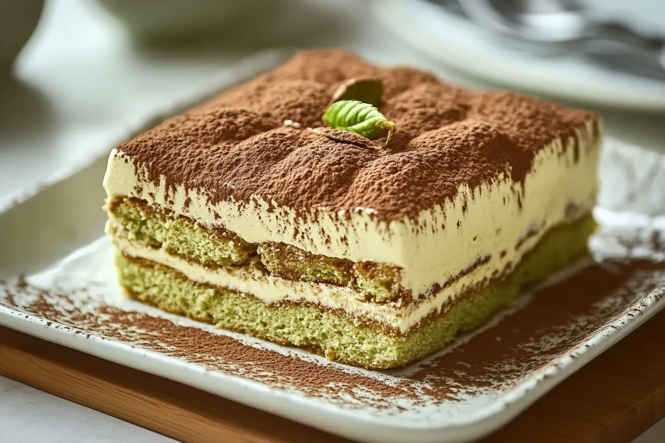 matcha tiramisu