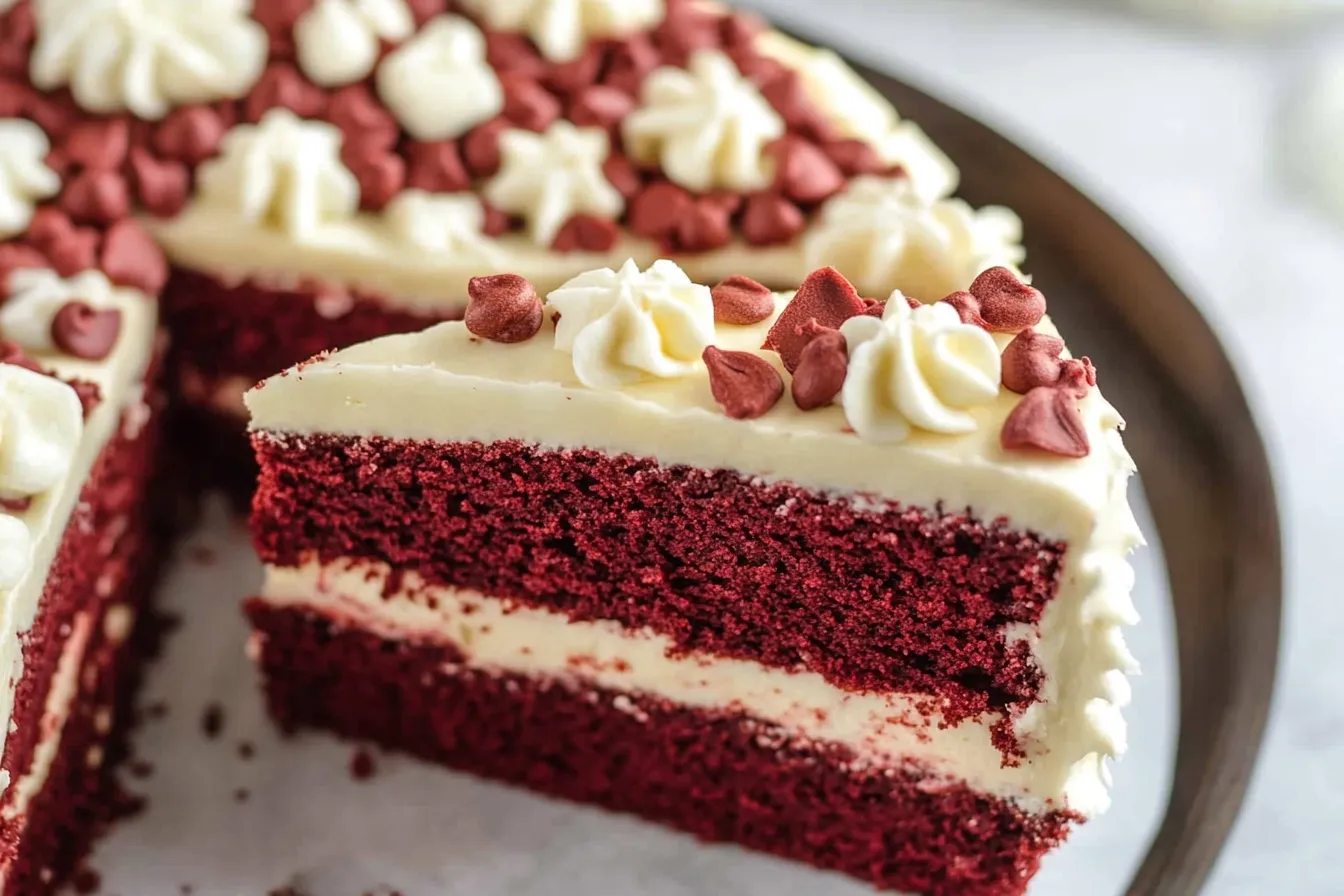red velvet cookie cake recipe