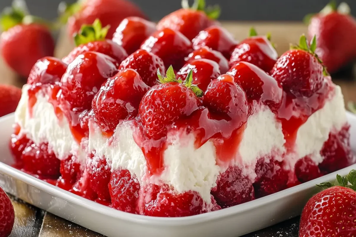 strawberry poke cake recipe