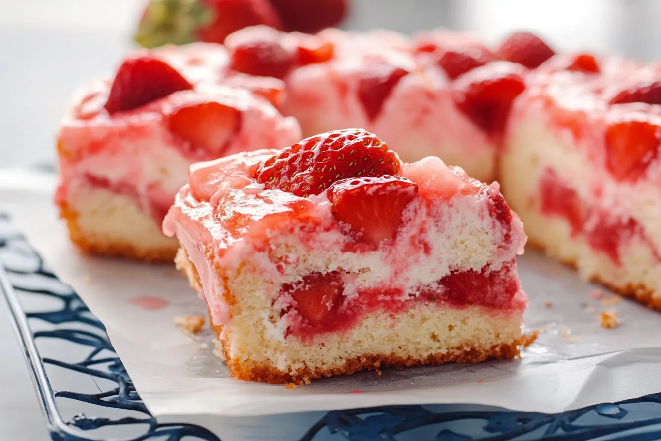 strawberry poke cake recipe