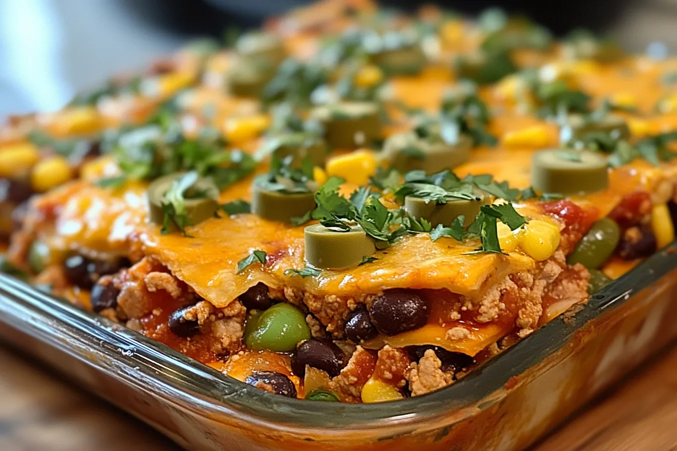 taco lasagna recipe