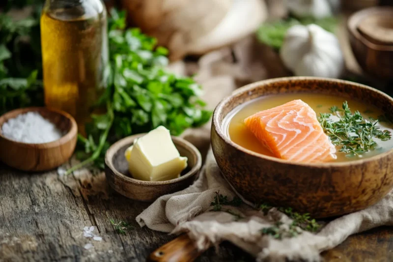 Salmon soup recipe