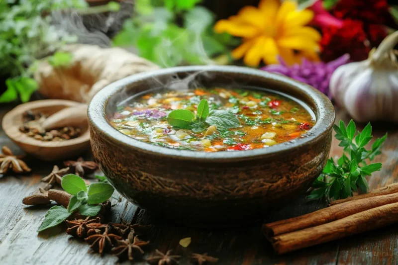 How do you jazz up boring soup