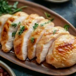 How long do you cook bone-in chicken breasts