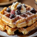 What is the secret to making good waffles?