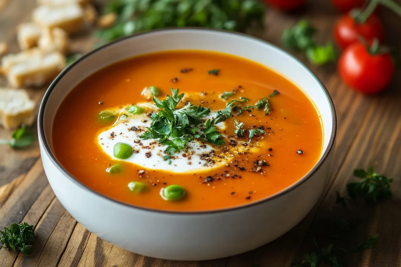 How do you jazz up boring soup