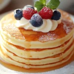 Why are diner pancakes so fluffy