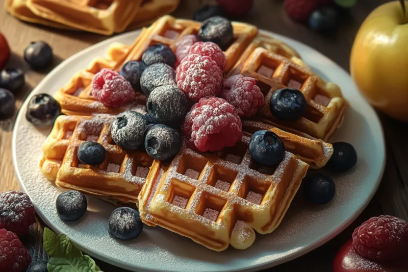 What is the secret to making good waffles?