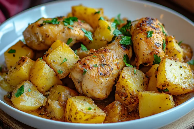 Is chicken and potatoes a good combo