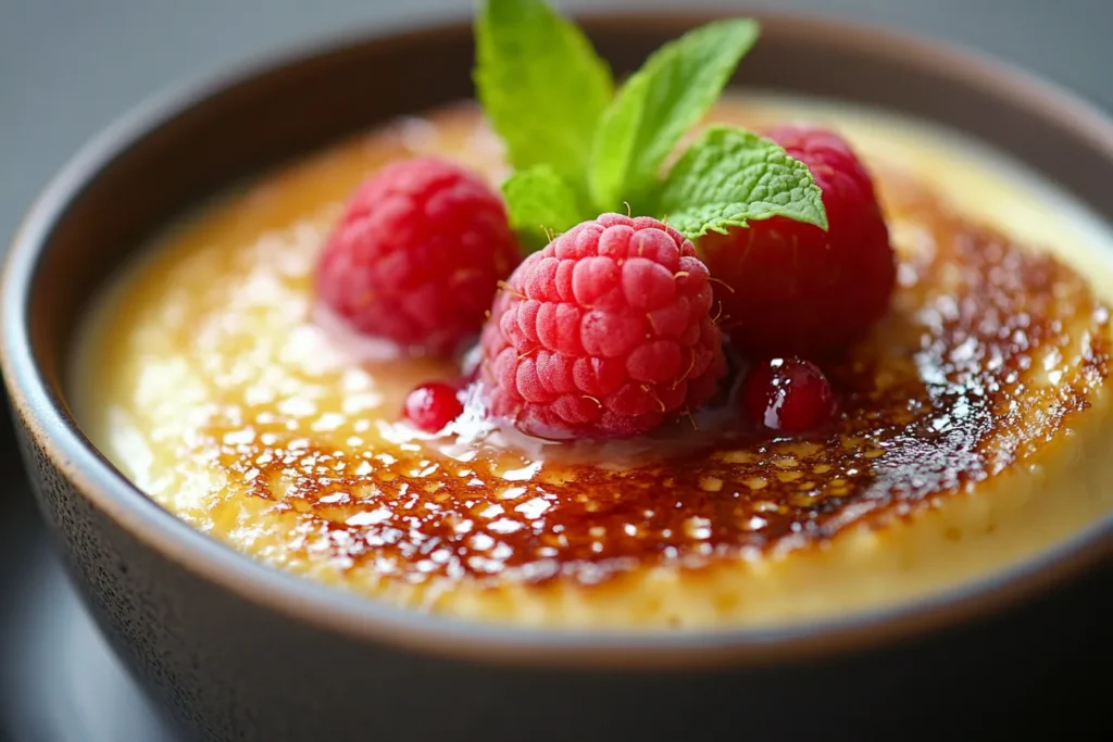 What is the secret to crème brûlée?