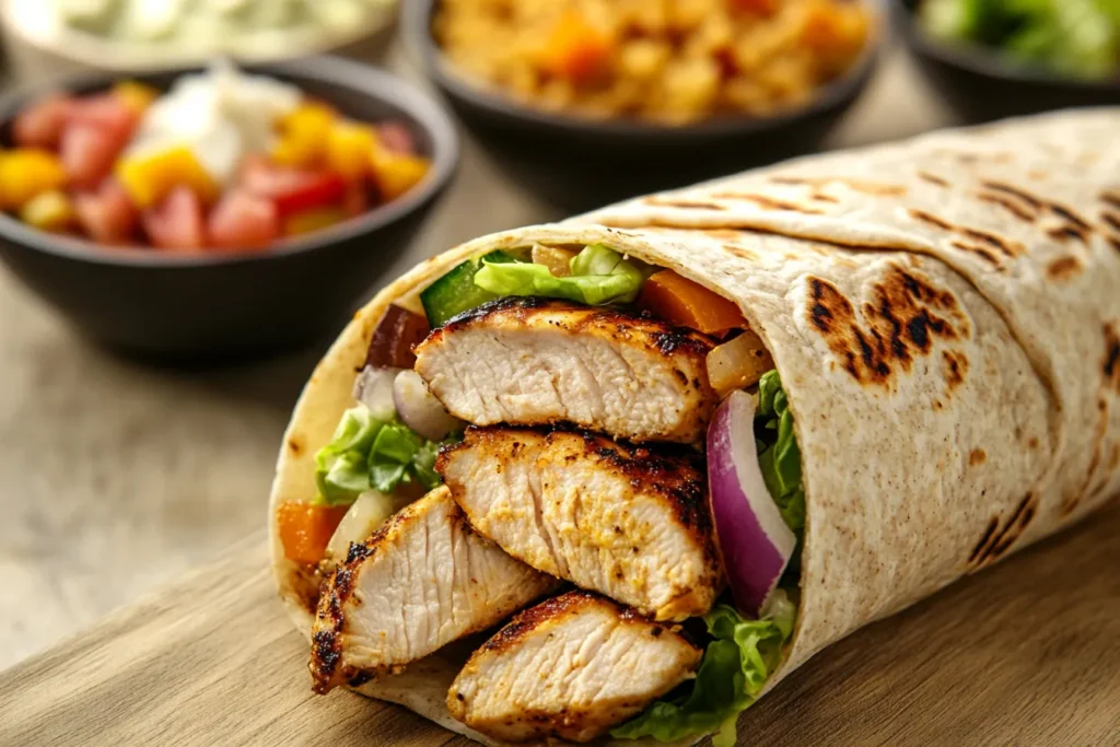 Why are chicken wraps so good?