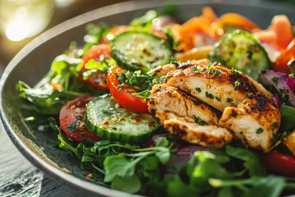 What pairs well with chicken wraps?