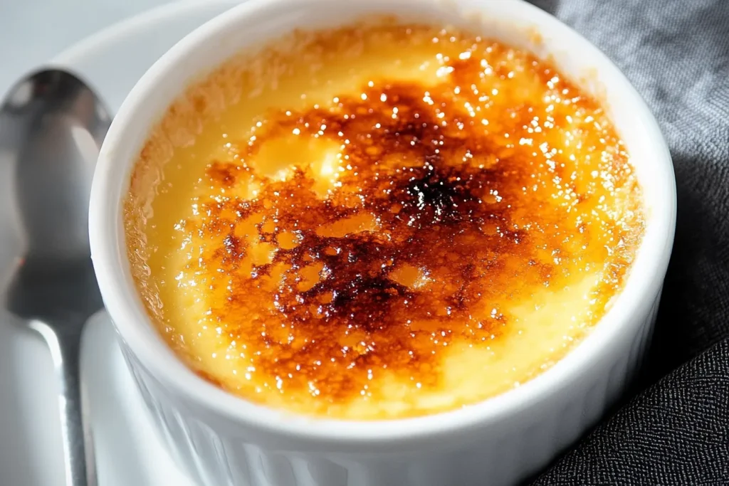 What is the hardest part of crème brûlée?