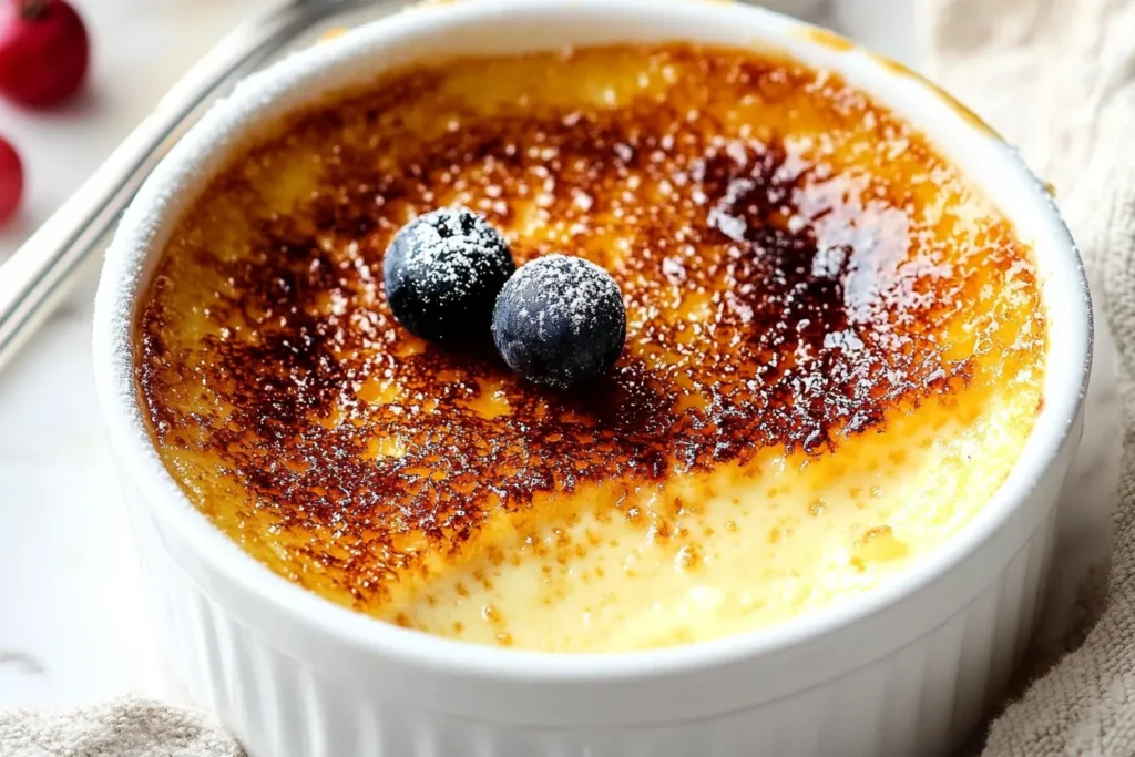 Which sugar is best for crème brûlée?
