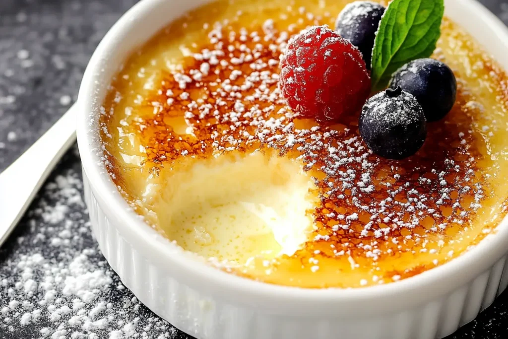 Which sugar is best for crème brûlée?