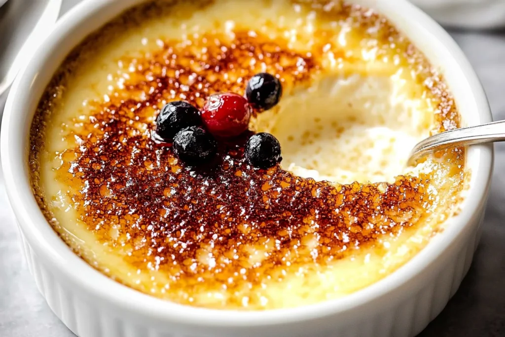 Which sugar is best for crème brûlée?