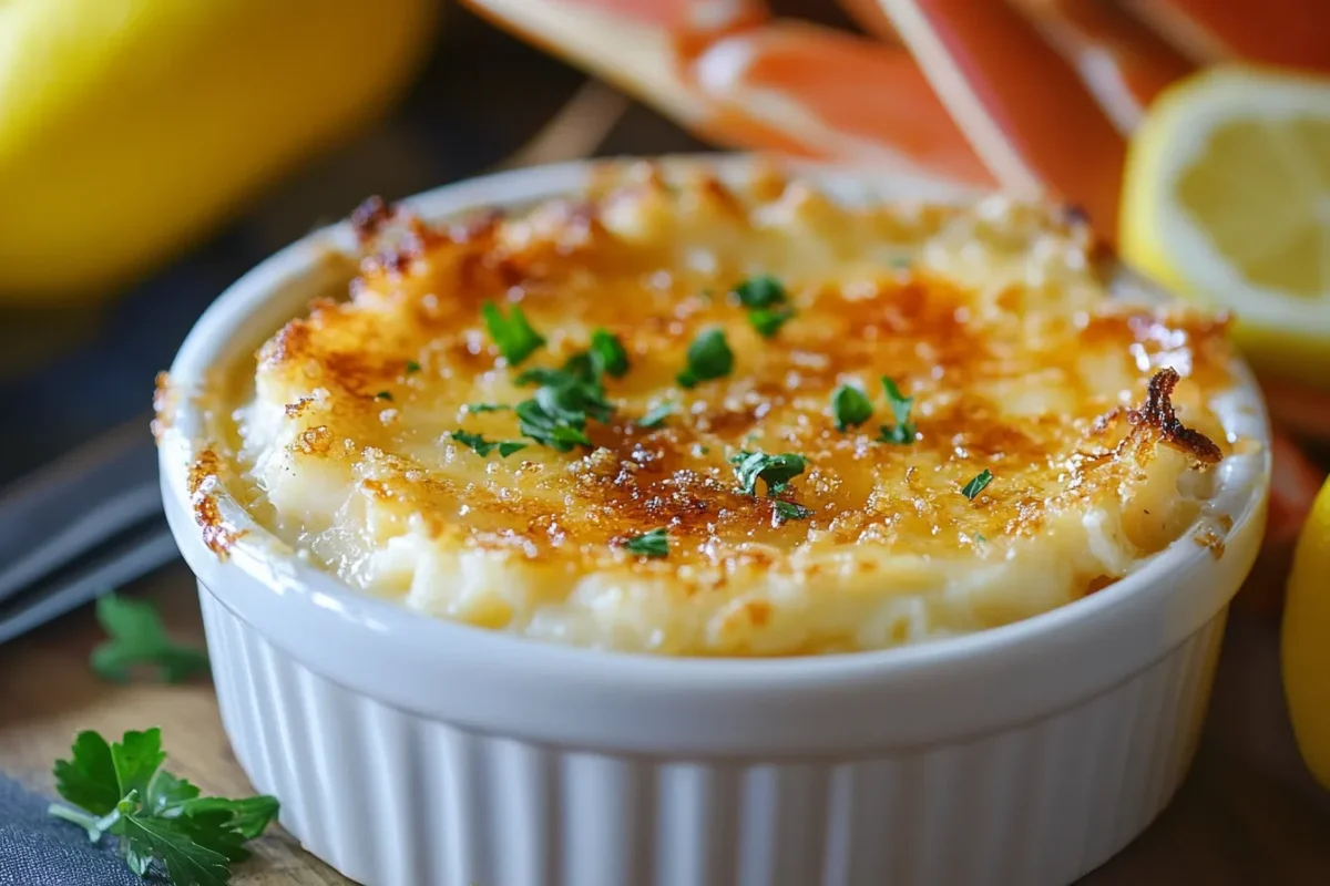 crab brulee recipe