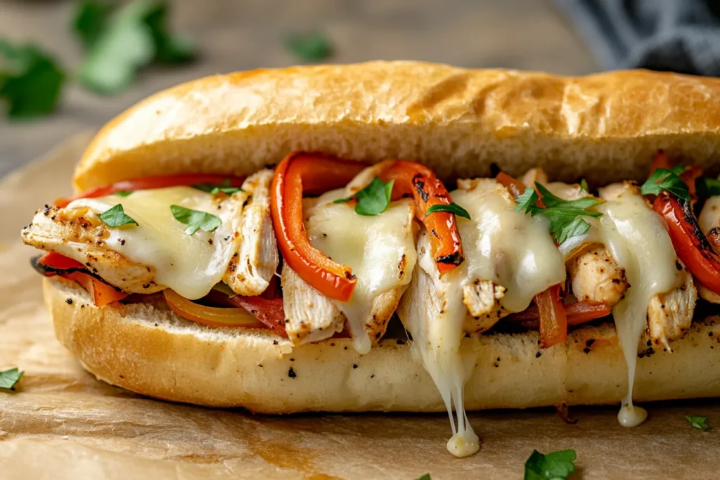 Chicken Philly Cheesesteak Recipe