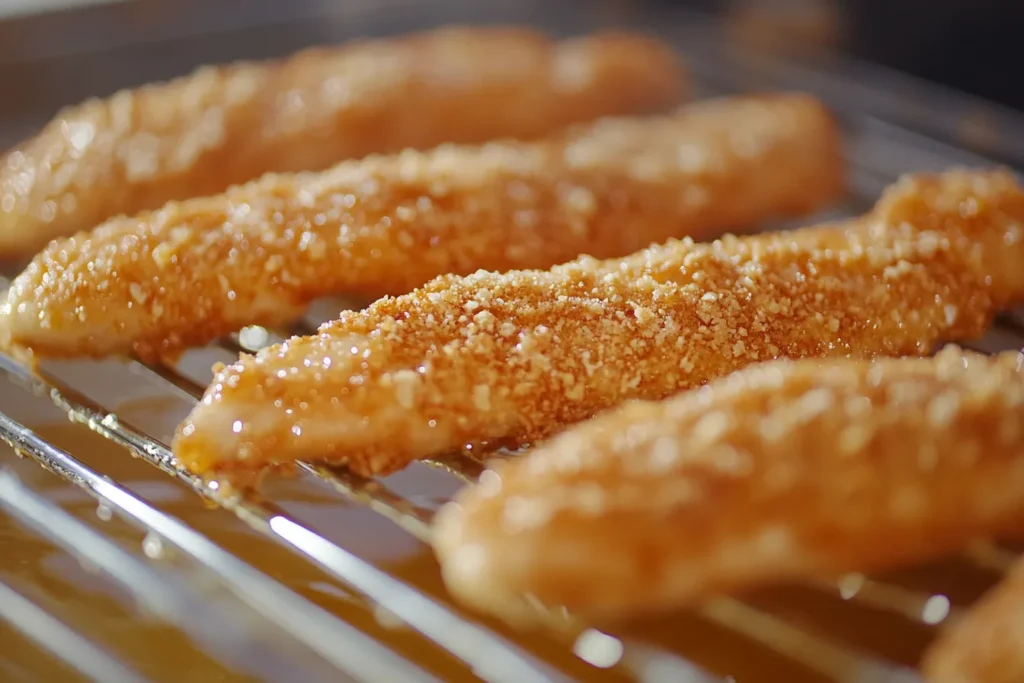 Charri A step by step cooking process of homemade crispy chic 6498c27f f68a 4eaf 8b33 b110ad027652 1 - Chicken Tenders and Fries: The Ultimate Guide to Crispy Perfection