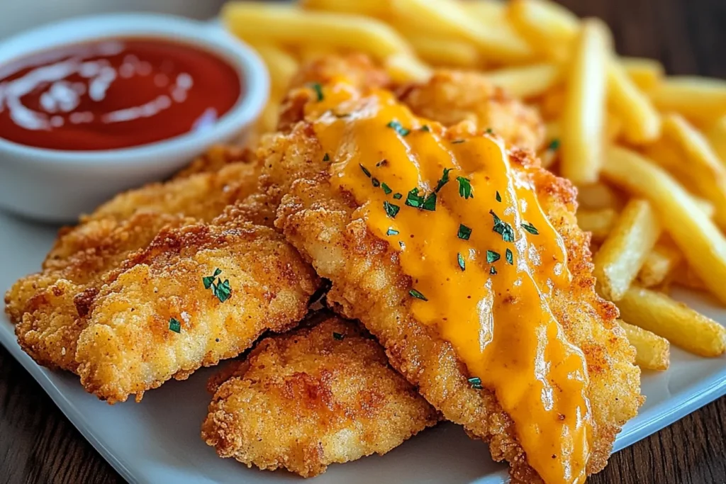 Chicken Tenders and Fries