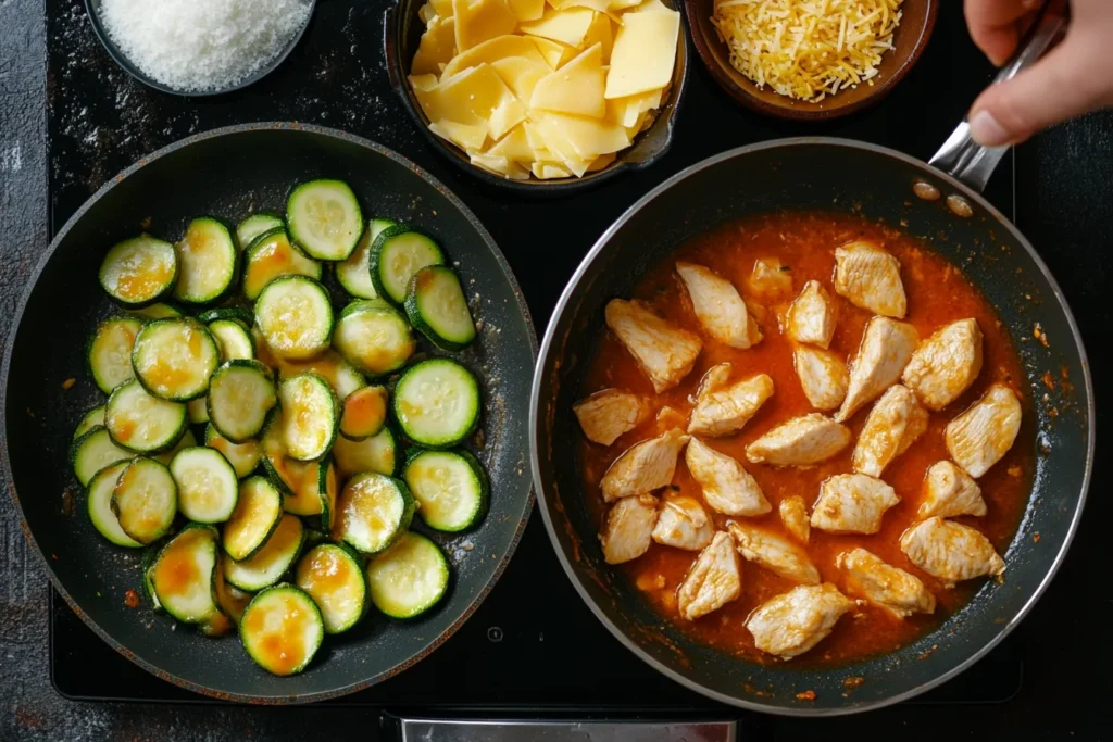 Easy keto chicken recipe zucchini