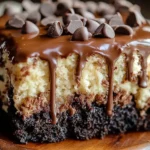 German Chocolate Poke Cake